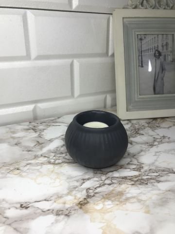 Tealight Mumluk Dekoratif Tealight Mumluk Antrasit