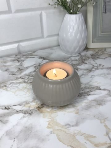 Tealight Mumluk Dekoratif Tealight Mumluk Bej