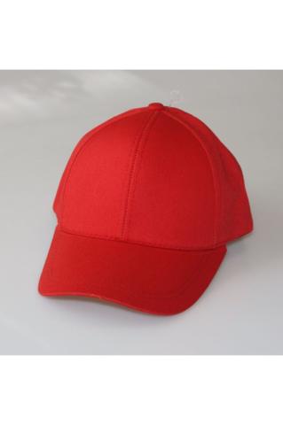 Kadın Yürüyüş Şapka Kırmızı Beyzbol Şapkası Spor Şapka Cırtlı Kep