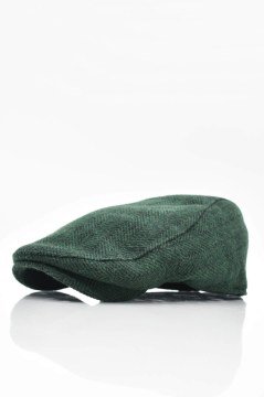 Erkek Yün Şapka Heritage Kışlık Kasket Flat Cap