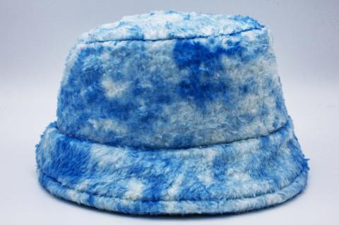 Kadın Kışlık Peluş Yumuşak Balıkçı Bucket Şapka Batik
