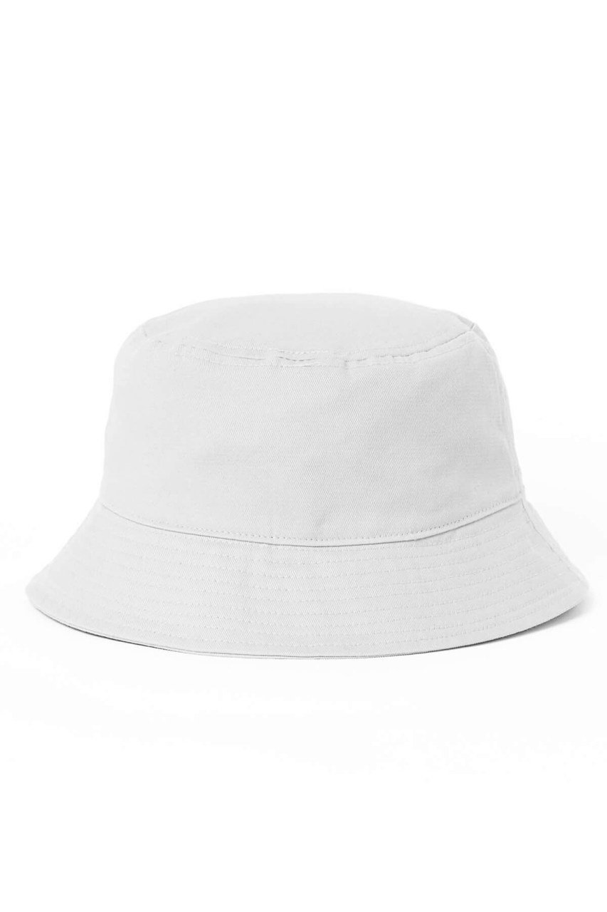 Uv Korumalı Beyaz Bucket Şapka