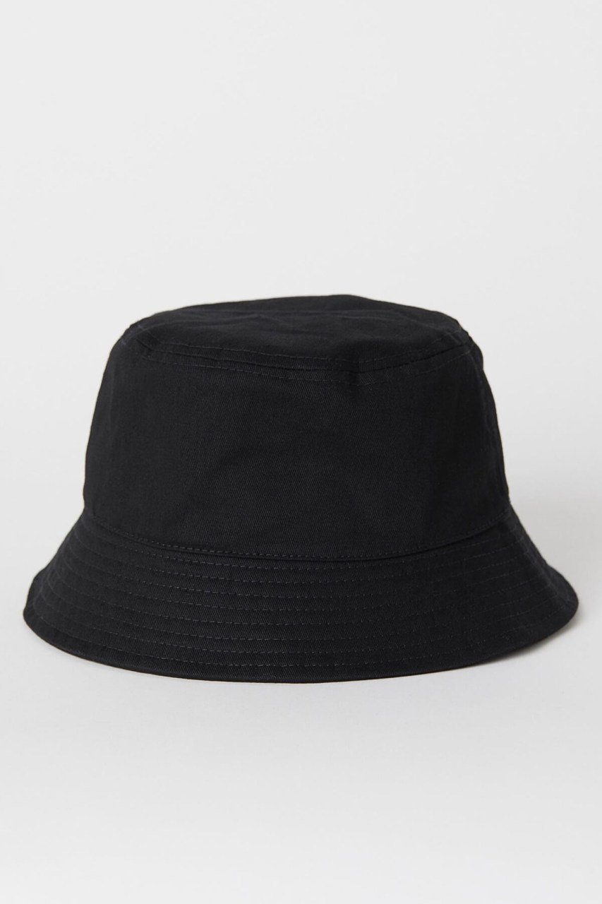Uv Korumalı Siyah Bucket Şapka