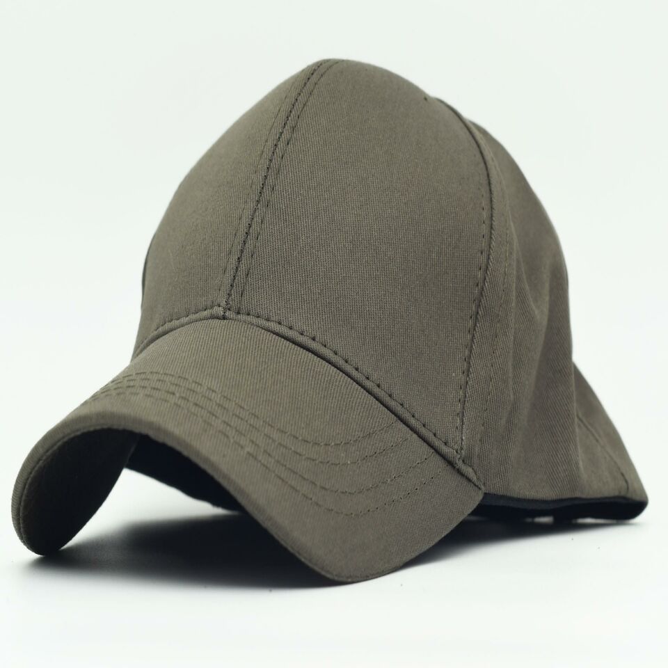 Unisex Ayarlanabilir Haki Spor Basic Şapka