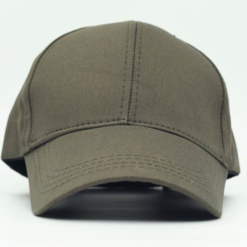 Unisex Ayarlanabilir Haki Spor Basic Şapka