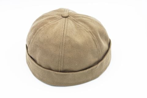 Kışlık Takke Hiphop Erkek Takke Şapka Docker Koyu Bej