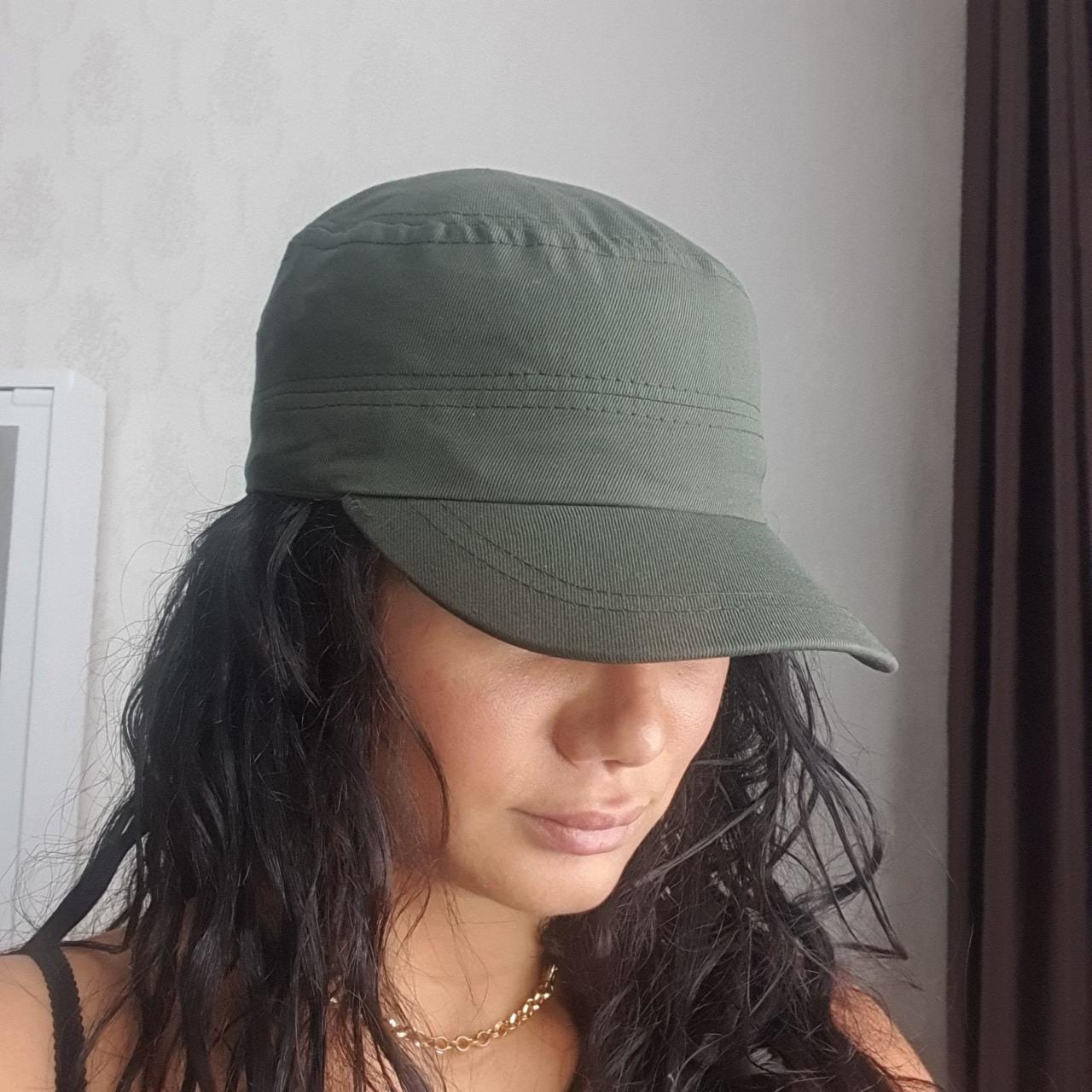 Kadın Castro Şapka Kadın Castro Haki Şapka Kadın Kastro Şapka