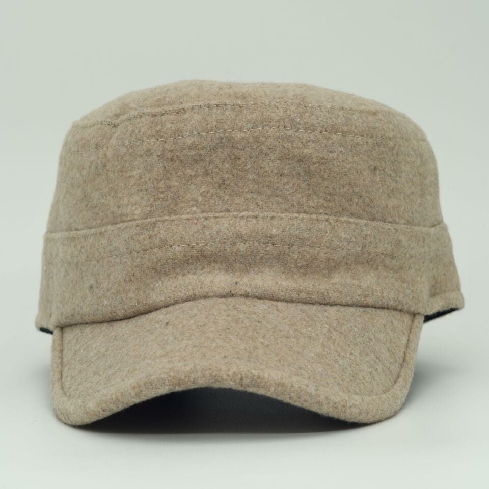 Castro Şapka Yün Outdoor Kasket Kışlık Kep Kastro-Bej