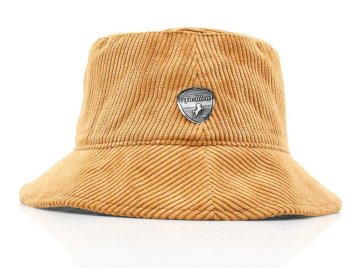 Kadife Bucket Şapka Camel