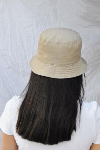 Koyu Bej Kova Şapka Balıkçı Şapka Bucket Hat