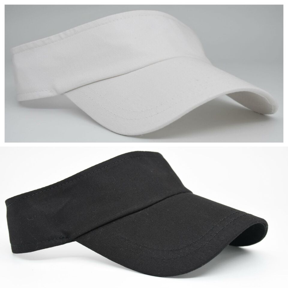 Uv Koruyuculu Unisex Siperlikli Tenisci Şapka 2'li Set