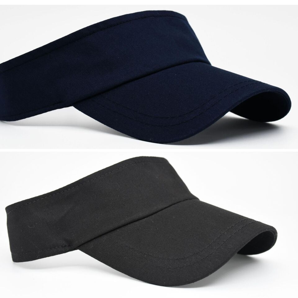 Uv Koruyuculu Unisex Siperlikli Tenisci Şapka 2'li Set