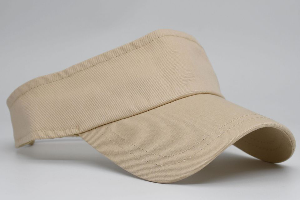 Uv Koruyuculu Unisex Siperlikli Bej Tenisci Şapka