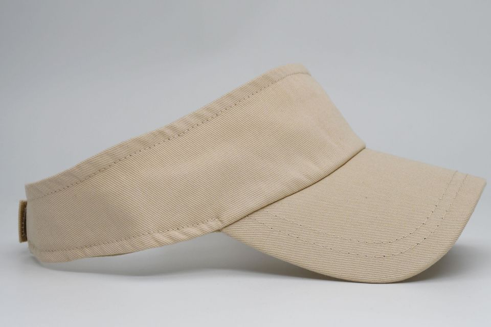 Uv Koruyuculu Unisex Siperlikli Bej Tenisci Şapka
