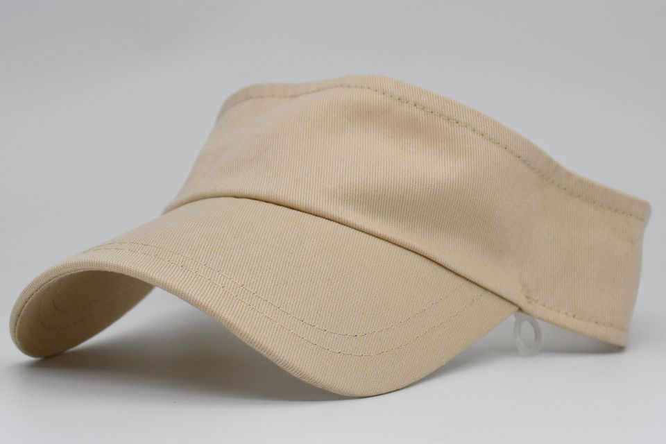 Uv Koruyuculu Unisex Siperlikli Bej Tenisci Şapka