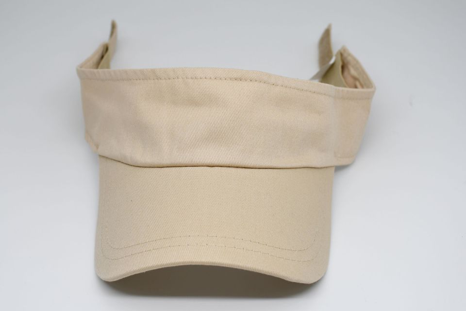 Uv Koruyuculu Unisex Siperlikli Bej Tenisci Şapka