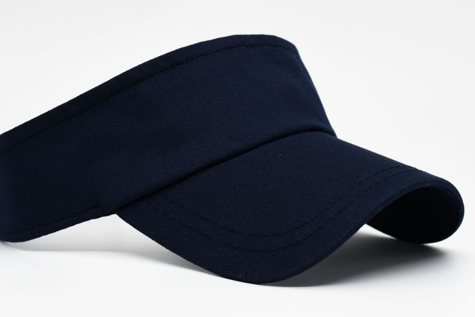 Uv Koruyuculu Unisex Siperlikli Lacivert Tenisci Şapka