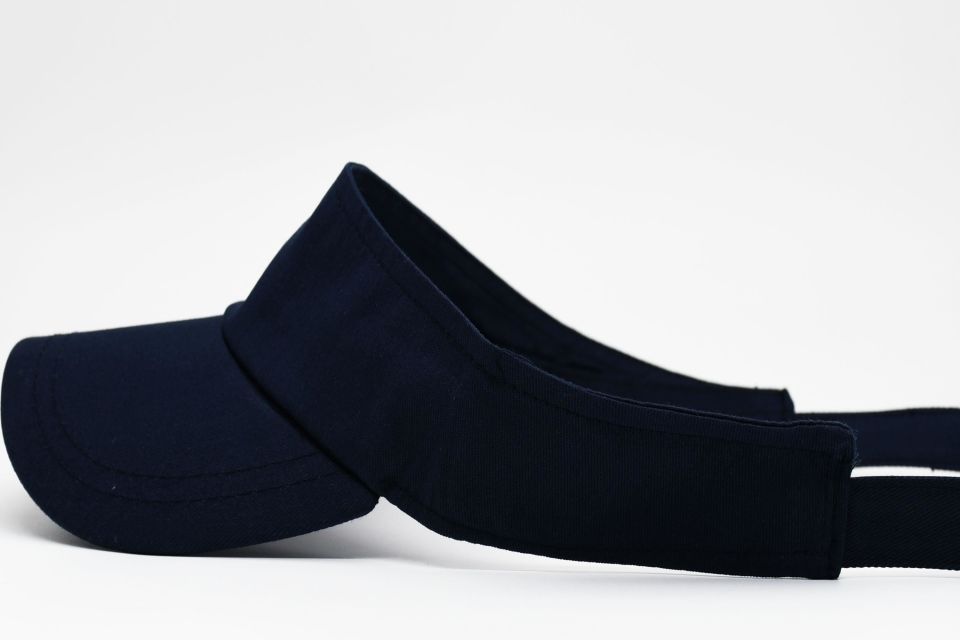 Uv Koruyuculu Unisex Siperlikli Lacivert Tenisci Şapka