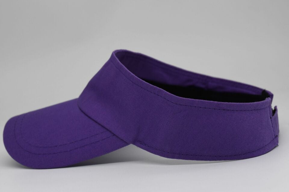 Uv Koruyuculu Unisex Siperlikli Mor Tenisci Şapka
