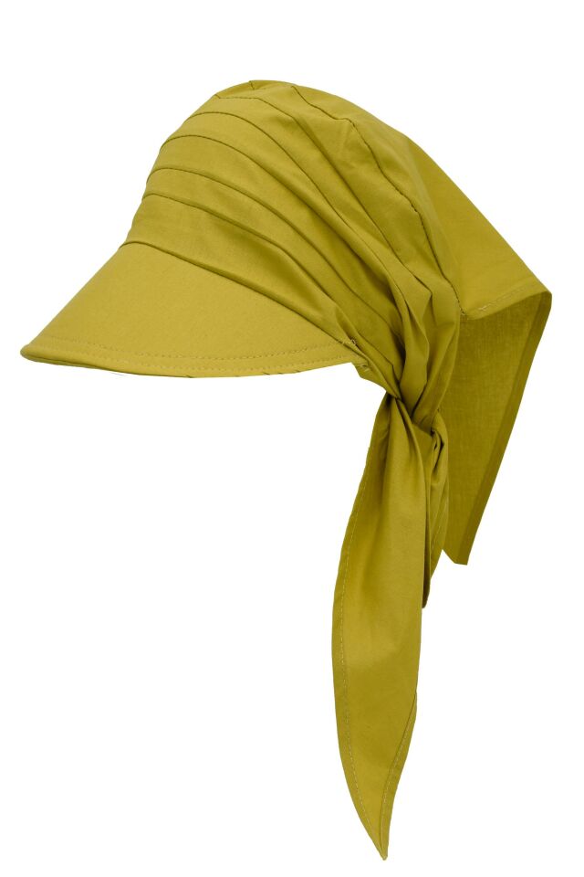 Safari Bağlamalı Siperli Bandana Vizör