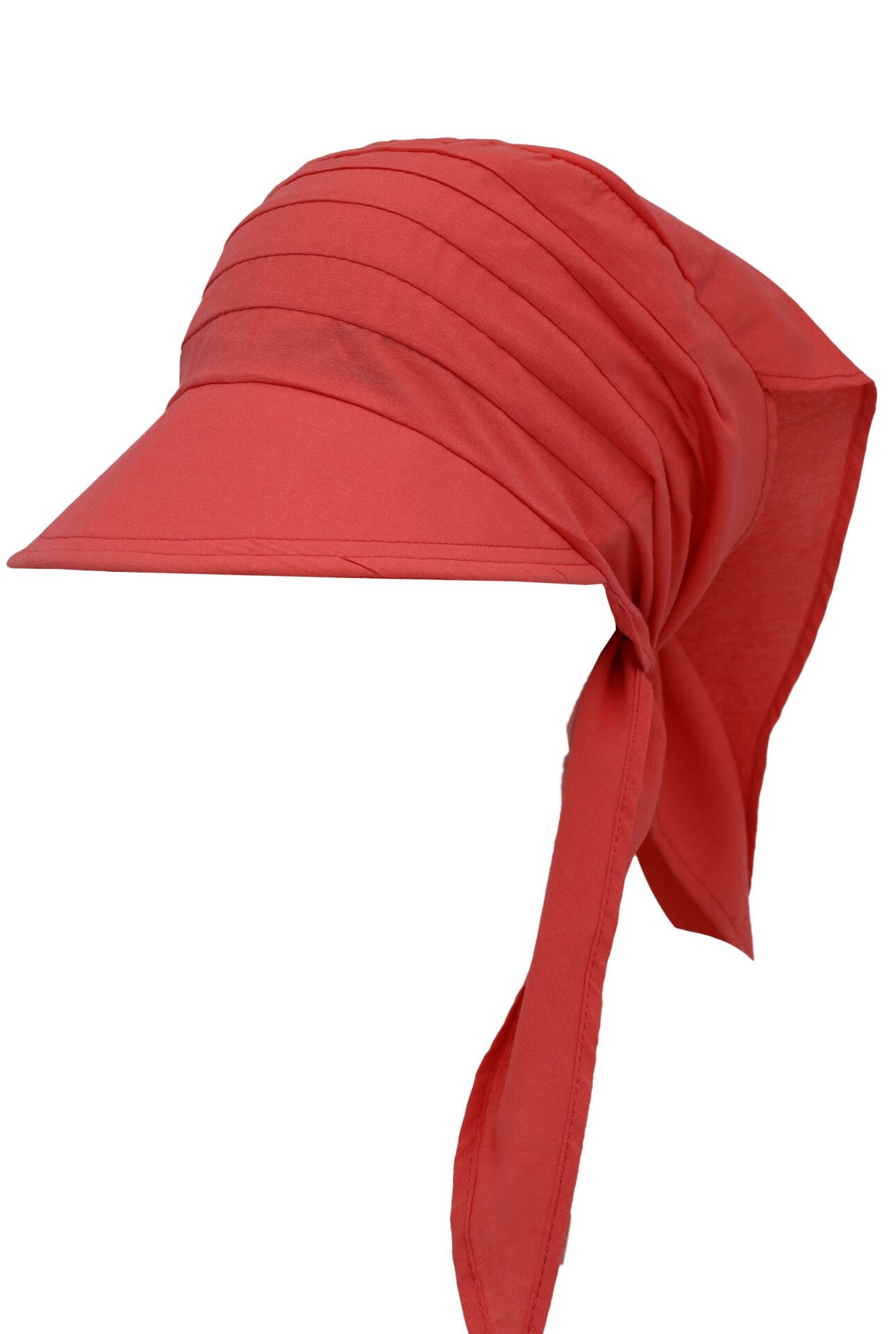 Safari Bağlamalı Siperli Bandana Vizör