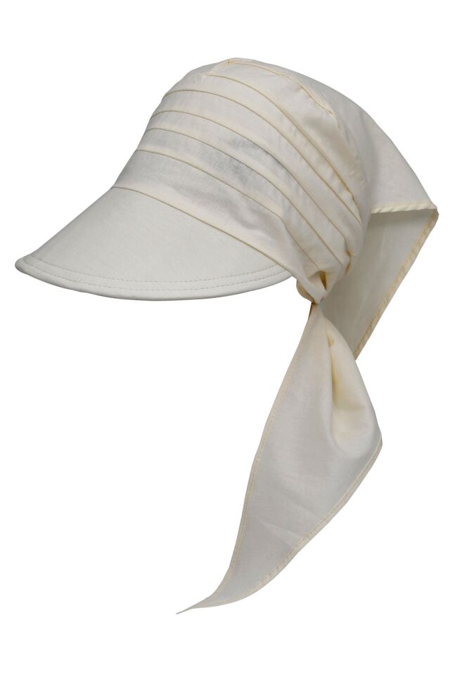Safari Bağlamalı Siperli Bandana Vizör