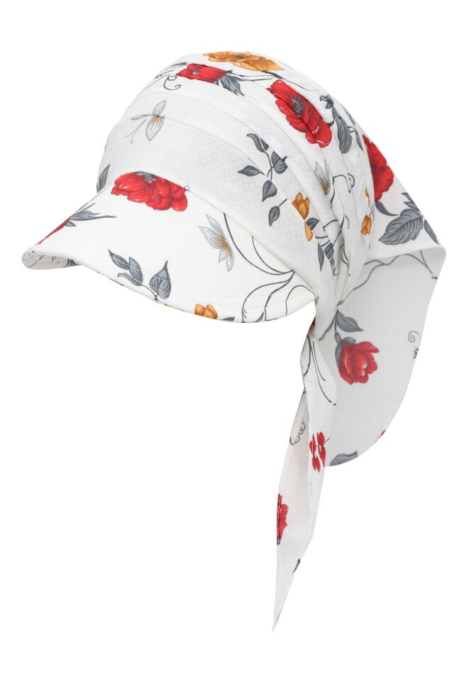 Safari Bağlamalı Siperli Bandana Vizör