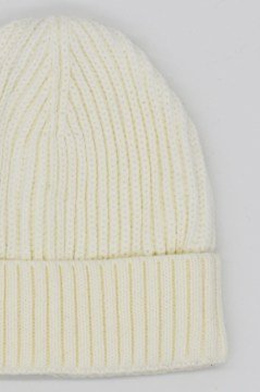 Unisex Fitilli Bere-Ekru
