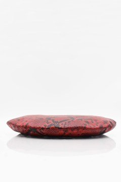 PU Deri Ressam Bere Trend Şapka French Beret-Kırmızı