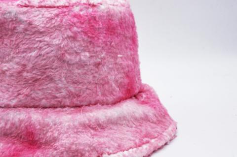 Kadın Kışlık Peluş Yumuşak Balıkçı Bucket Şapka Batik