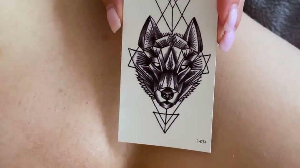 Kurt Desen Geçici Dövme Mini Tattoo