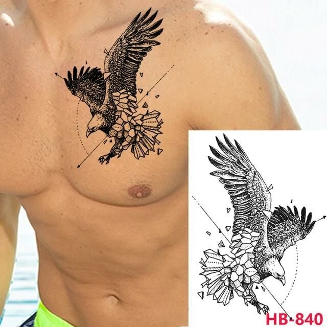 Kartal Geçici Dövme Tattoo