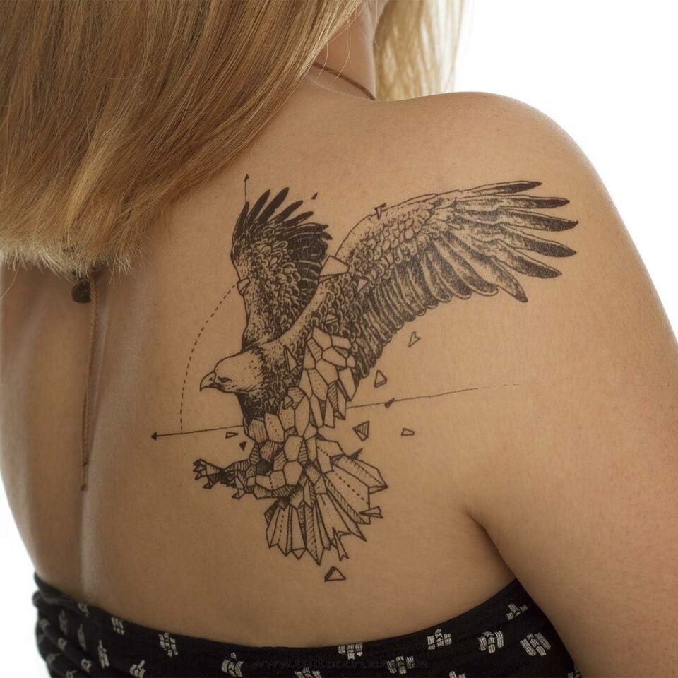 Kartal Geçici Dövme Tattoo