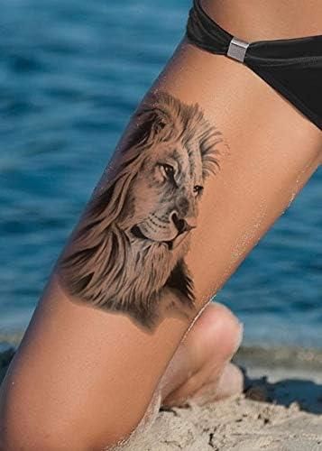 Geçici Aslan Dövme Tattoo