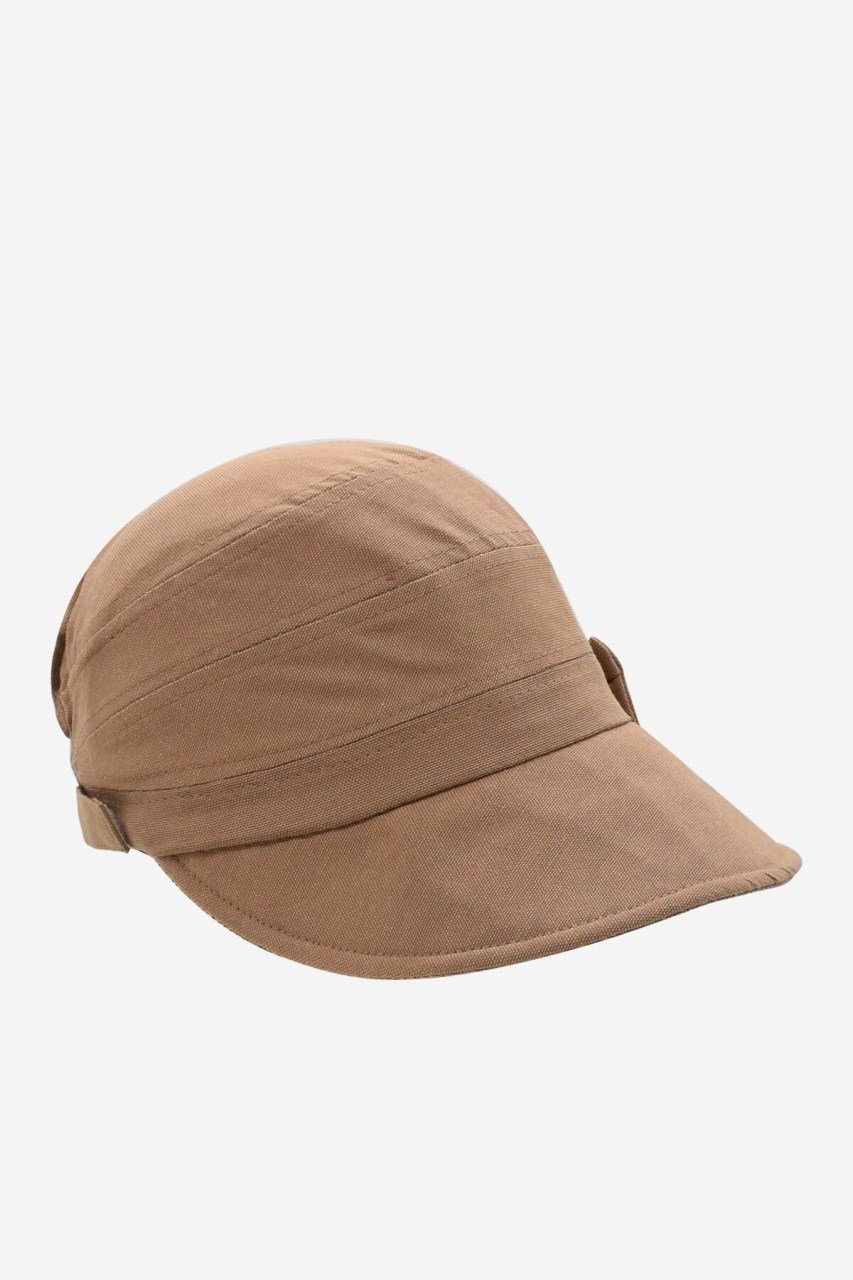 Bayan Şapka Trend Güneş Koruyucu Şapka Camel
