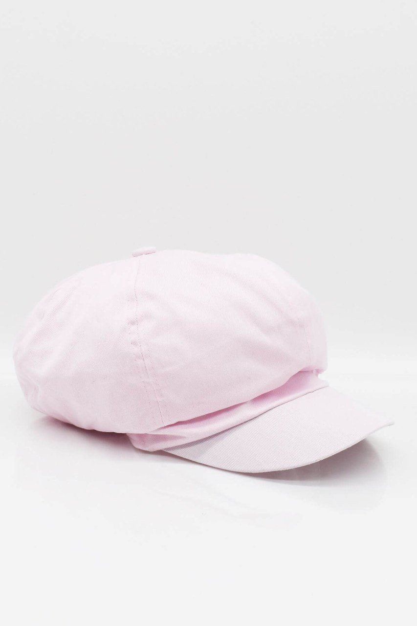 Kadın %100 Pamuk Kasket - Pembe