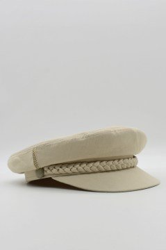 Kadın Kaptan Şapka Yazlık Baker Boy Cap - Bej