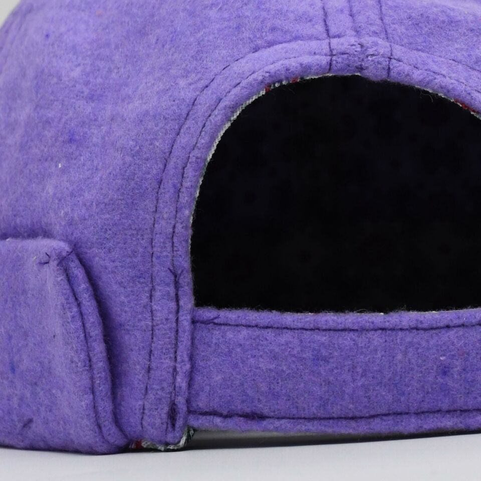 Etnik Desen Kısa Docker Şapka Vintage Cap Kasket