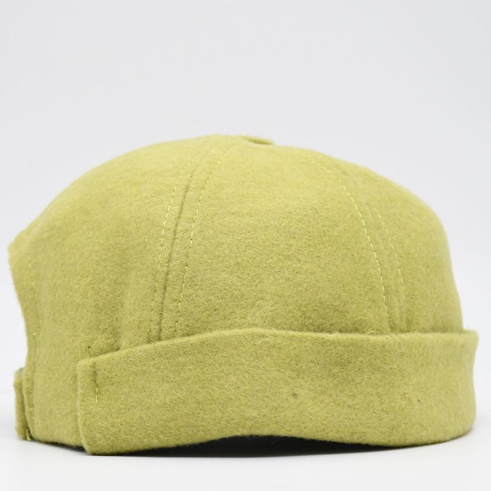 Etnik Desen Kısa Docker Şapka Vintage Cap Kasket