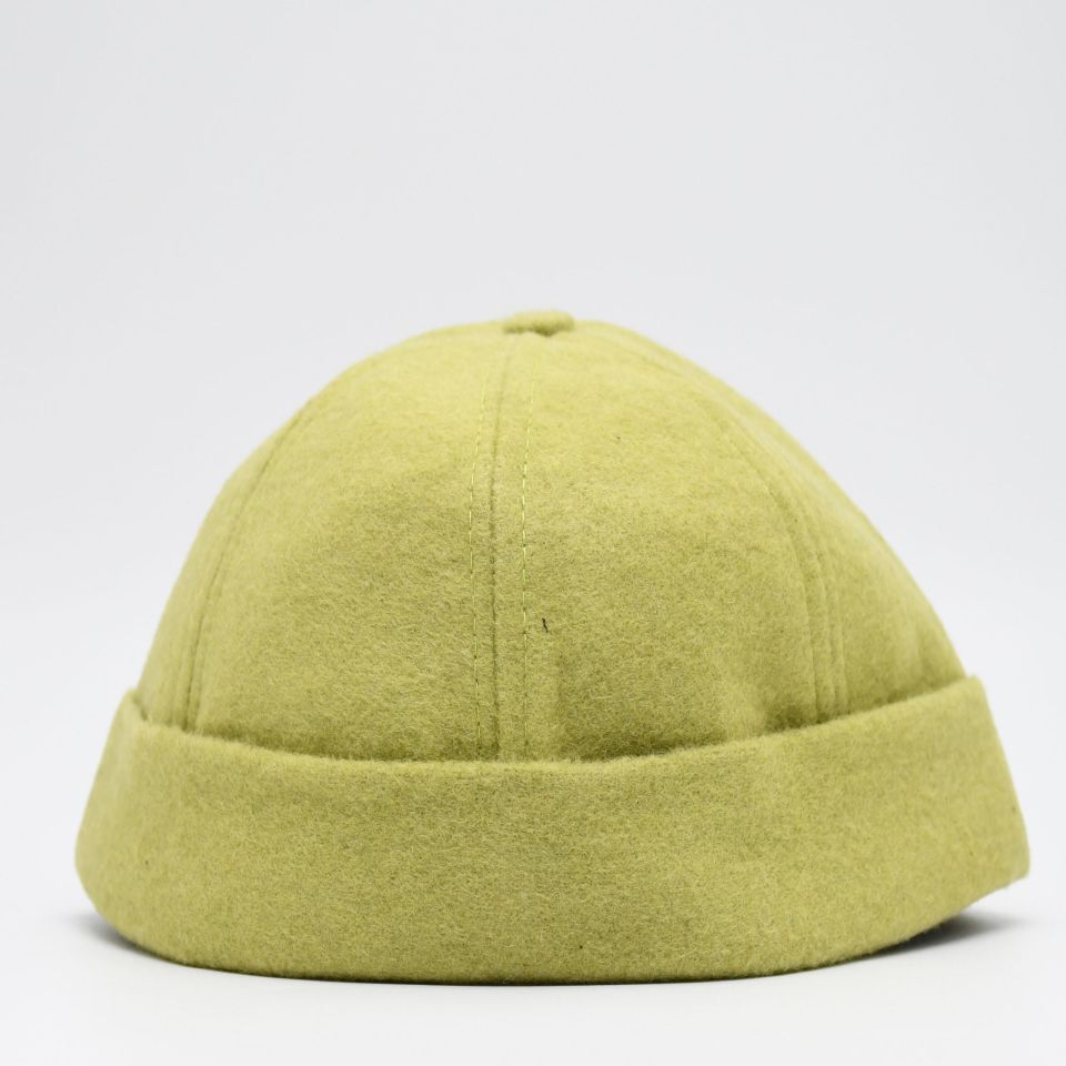 Etnik Desen Kısa Docker Şapka Vintage Cap Kasket