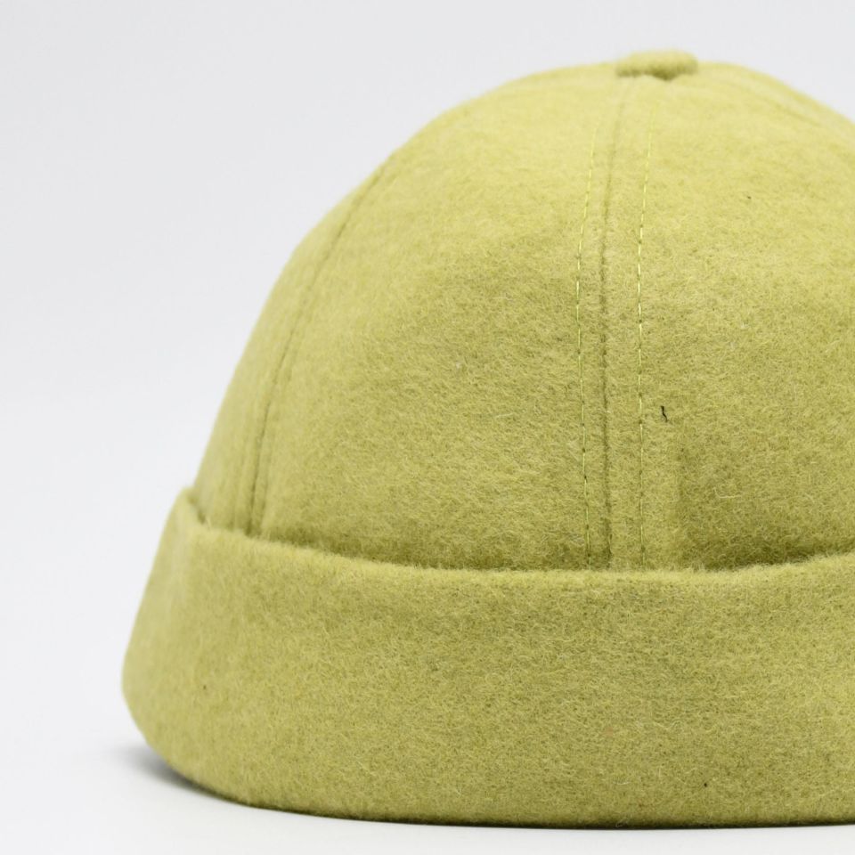 Etnik Desen Kısa Docker Şapka Vintage Cap Kasket