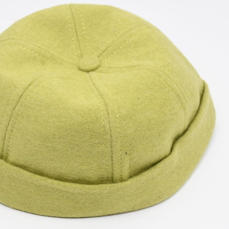 Etnik Desen Kısa Docker Şapka Vintage Cap Kasket