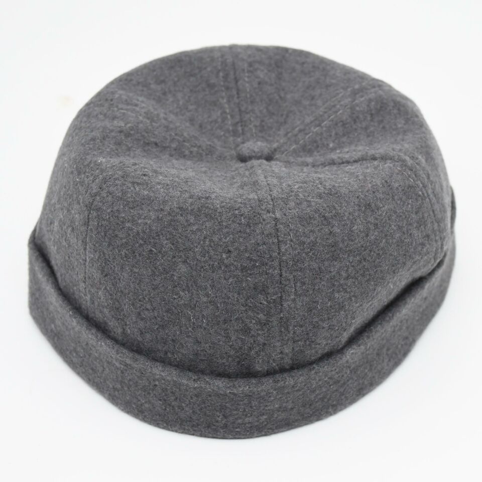 Etnik Desen Kısa Docker Şapka Vintage Cap Kasket