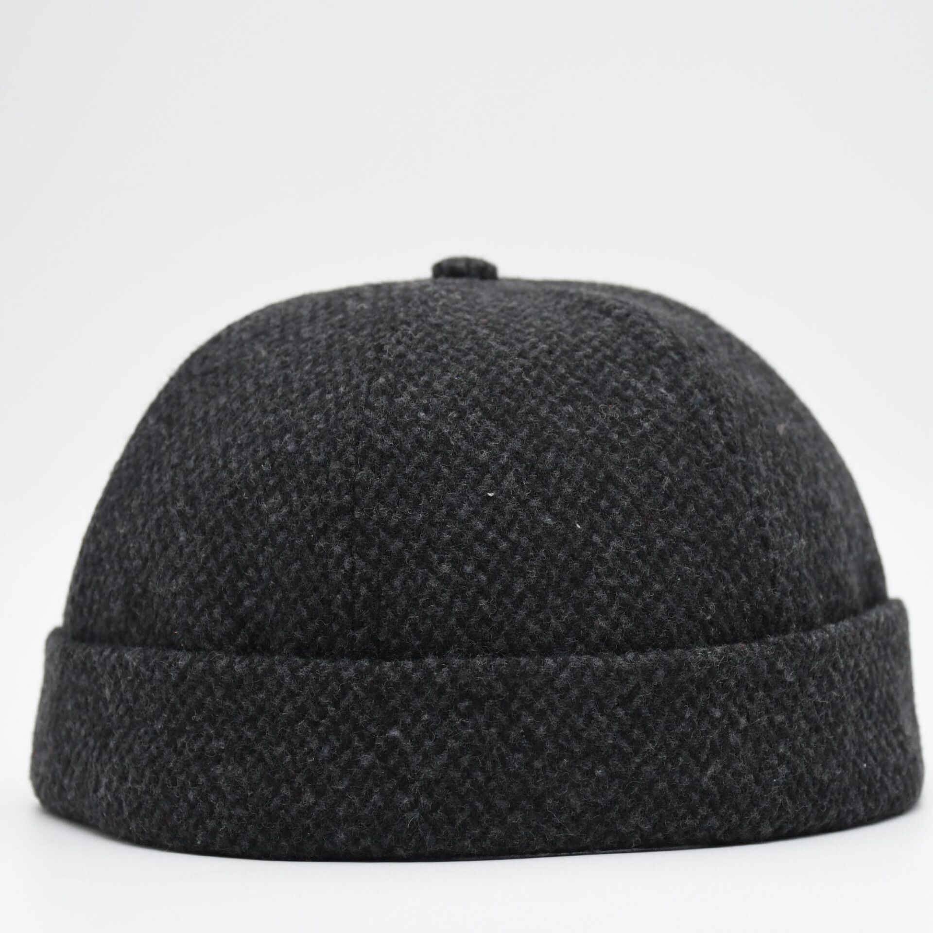 Etnik Desen Kısa Docker Şapka Vintage Cap Kasket
