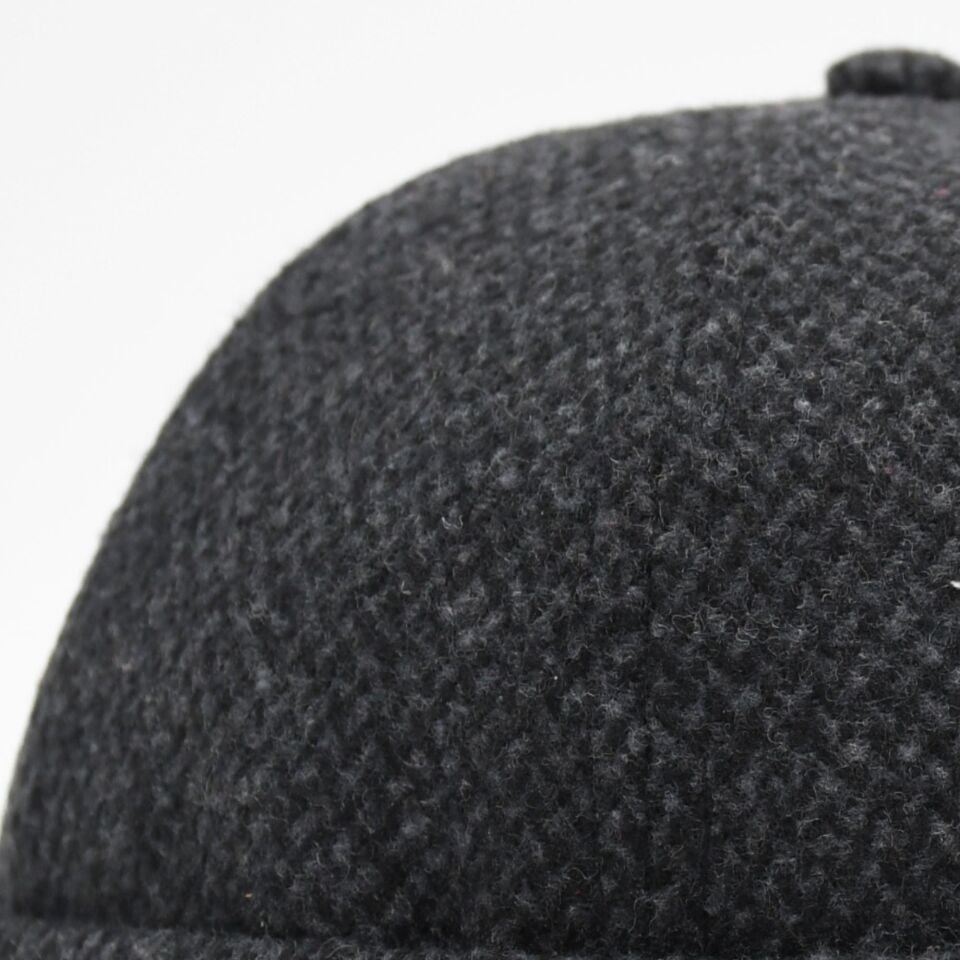 Etnik Desen Kısa Docker Şapka Vintage Cap Kasket