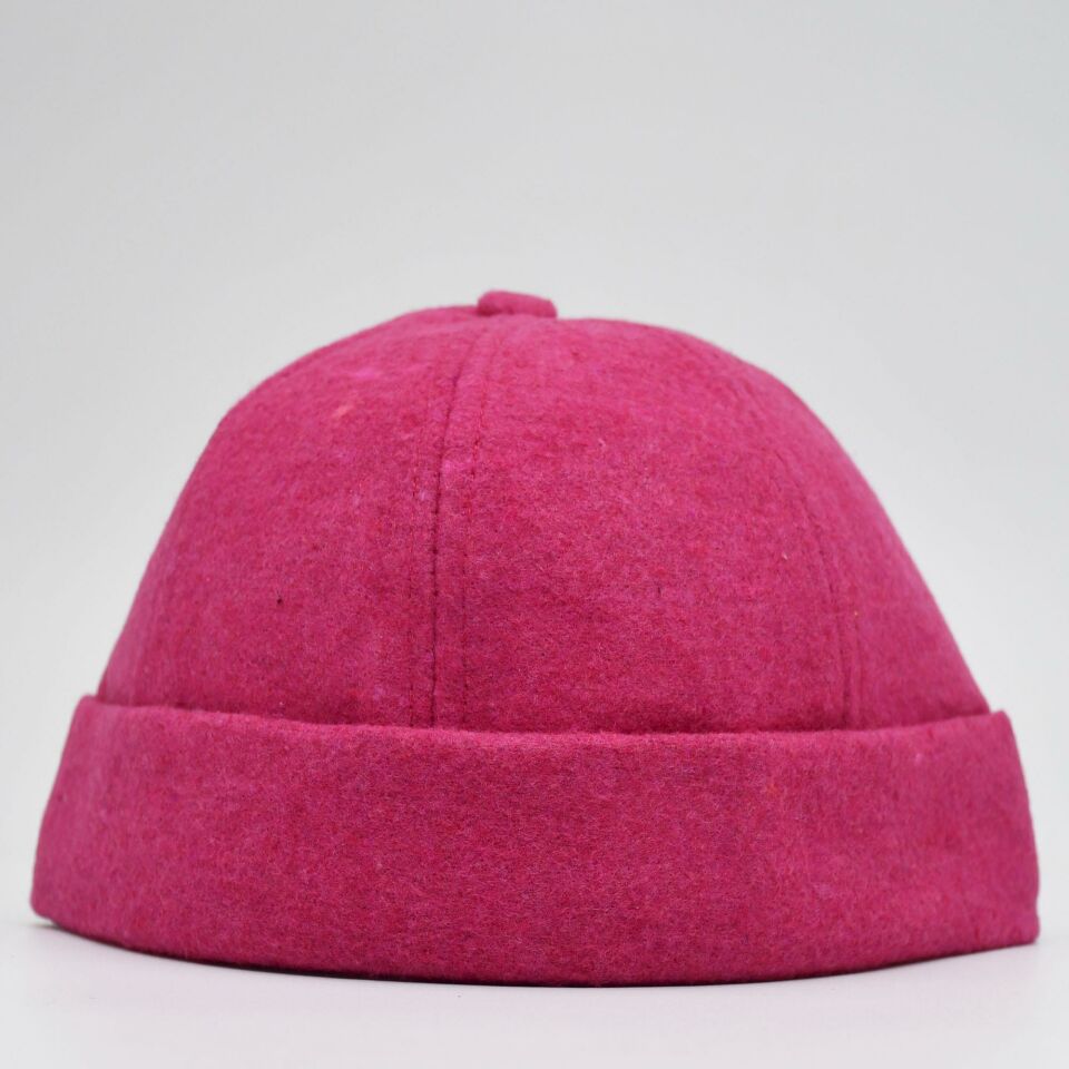 Etnik Desen Kısa Docker Şapka Vintage Cap Kasket