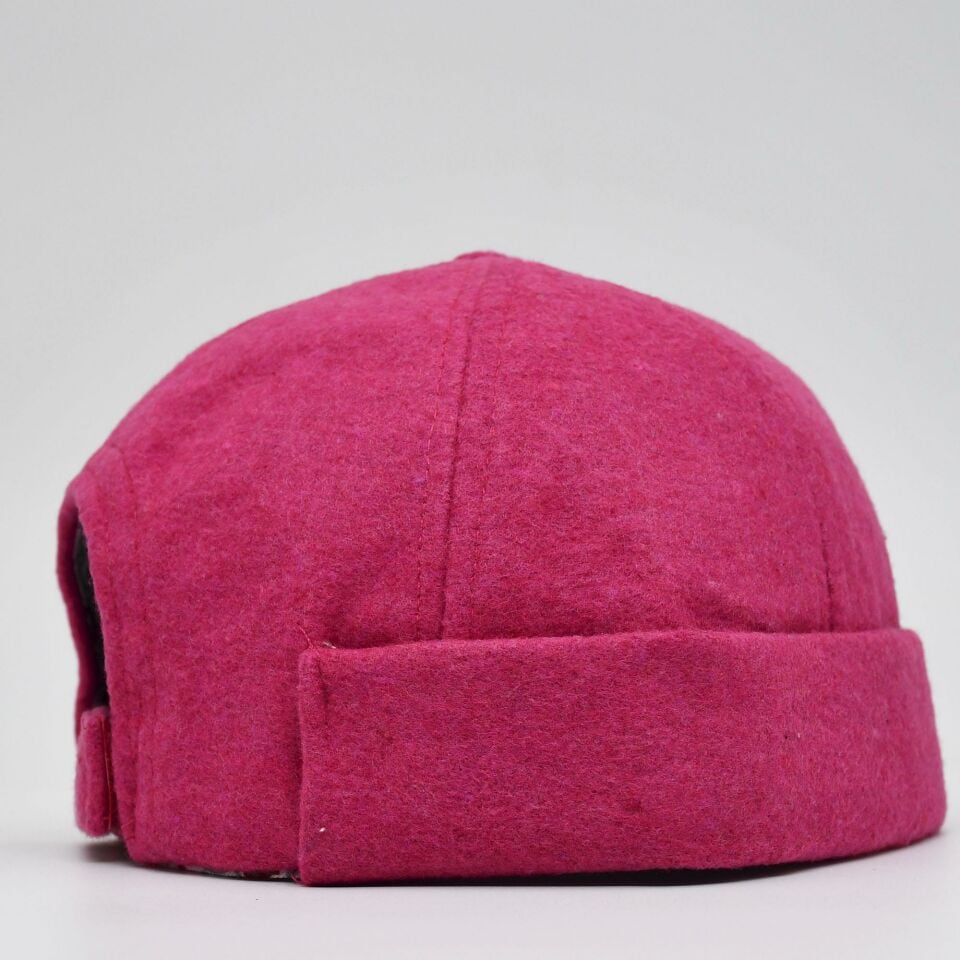 Etnik Desen Kısa Docker Şapka Vintage Cap Kasket