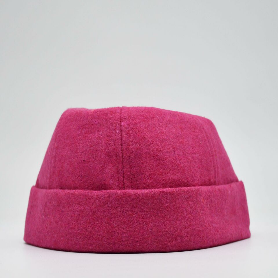Etnik Desen Kısa Docker Şapka Vintage Cap Kasket