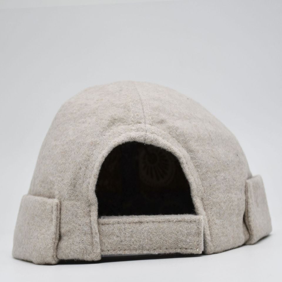Etnik Desen Kısa Docker Şapka Vintage Cap Kasket