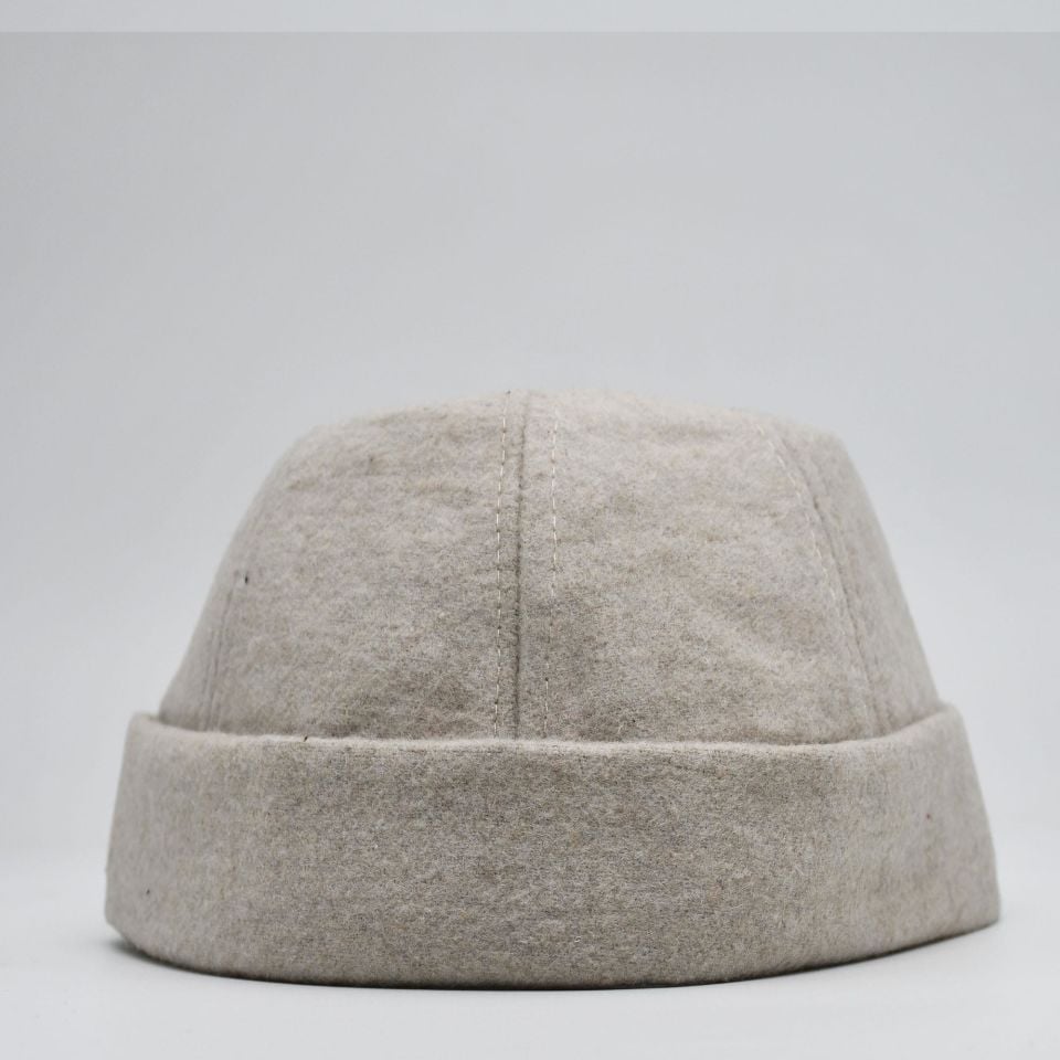 Etnik Desen Kısa Docker Şapka Vintage Cap Kasket